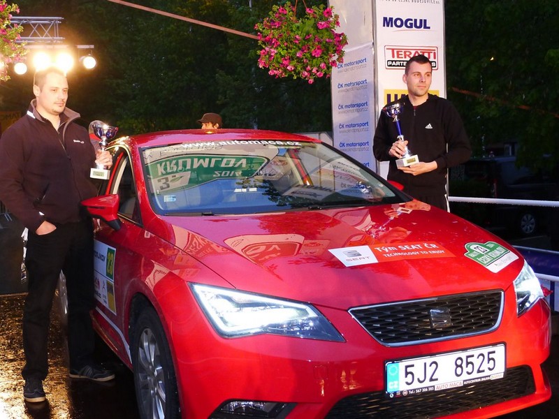 Seat Leon TGI zvítězil v 3. New Energies Rallye Český Krumlov